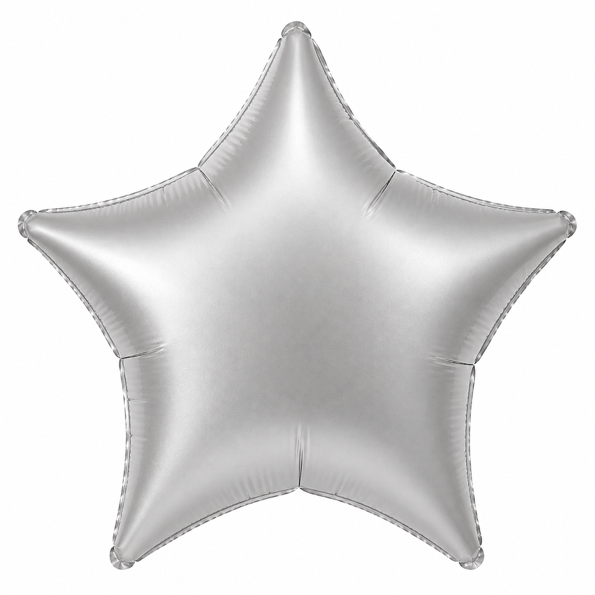 Satin Silver Foil Balloon