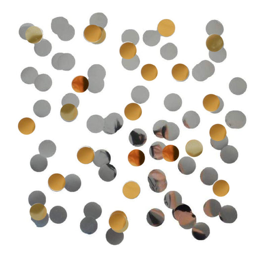 Silver and Gold COnfetti