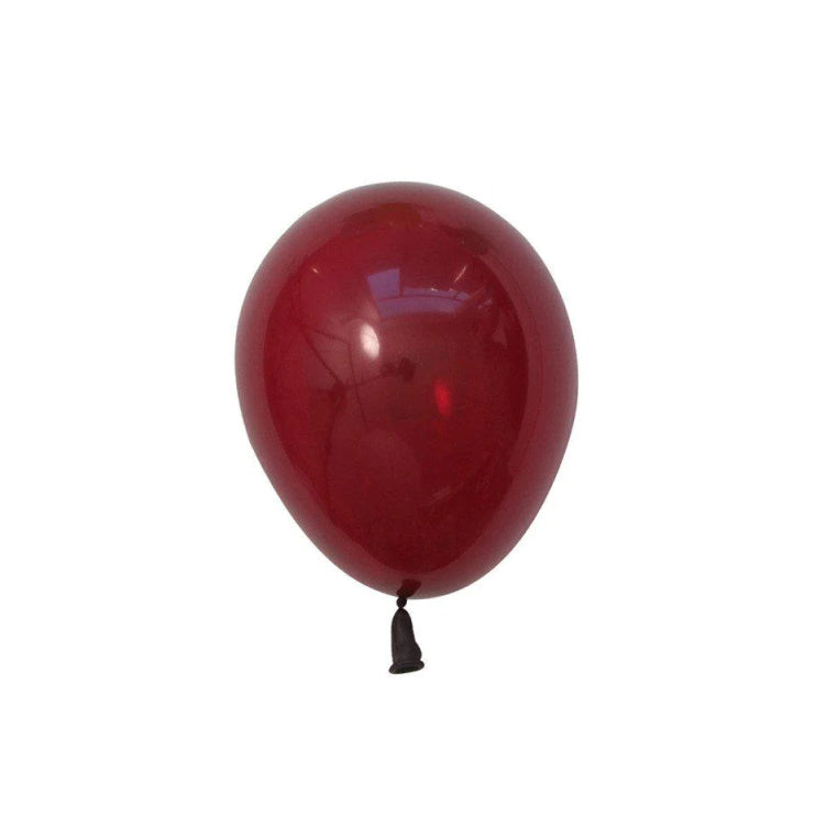 Burgundy Balloon | Qualatex Balloons UK | 5" packs of 5