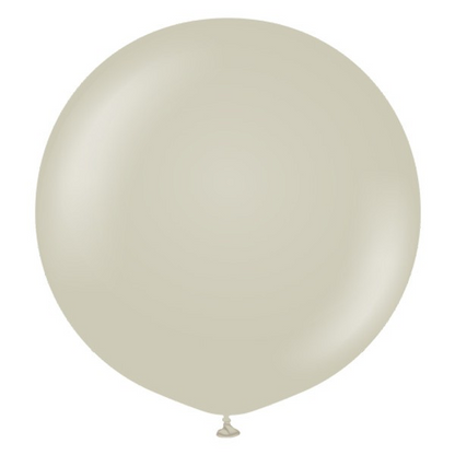 Stone Grey Kalisan 24" Latex Balloon UK
