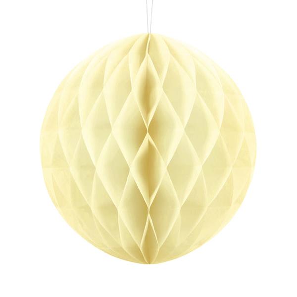 Cream Straw Honeycomb Ball Party Deco