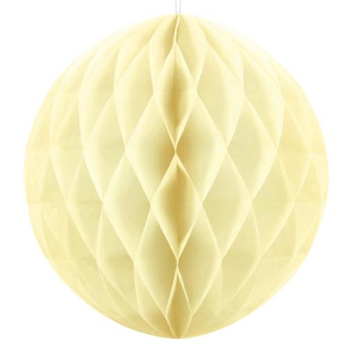 Cream Straw Honeycomb Ball Party Deco