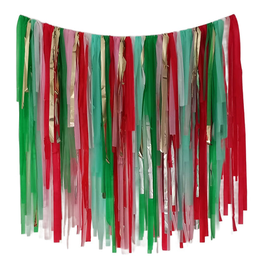Christmas Streamer Garland