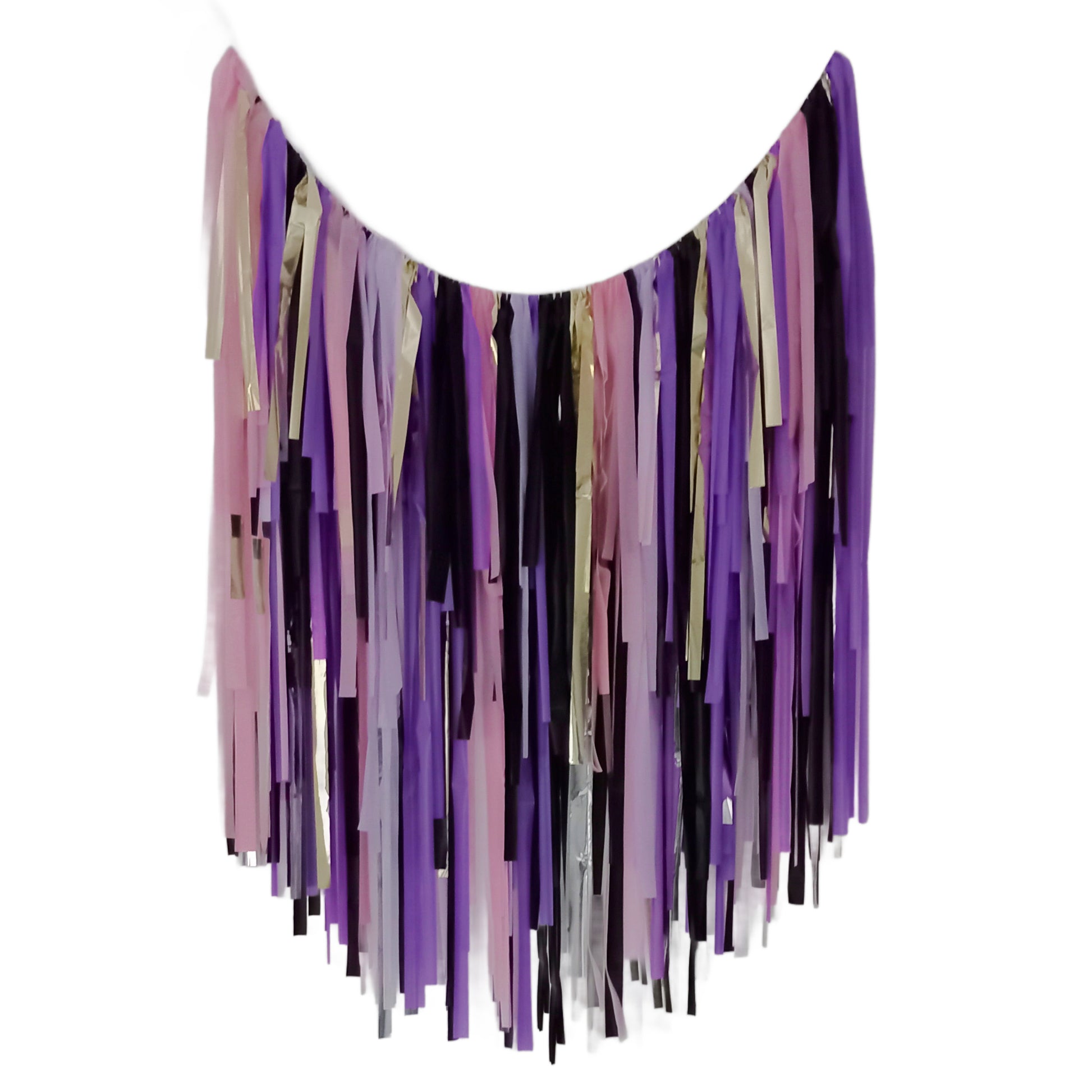 Halloween Streamer Garland | Handmade Party Backdrop Decoration 