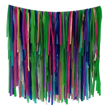 Colourful Tassel Streamer Garland - Hand Made Party Decoration