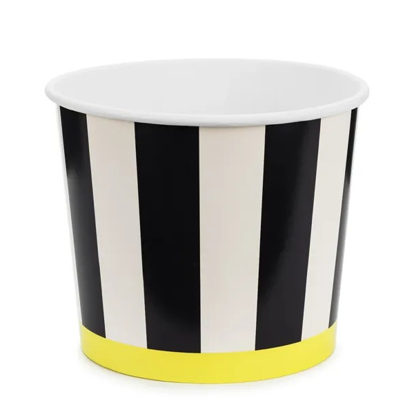 Stripey Popcorn Buckets | Popcorn Boxes | Movie Party Supplies & Decor