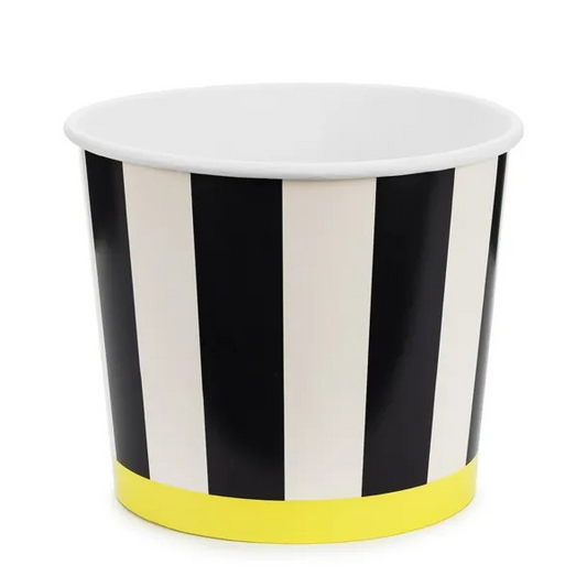 Stripey Popcorn Buckets | Popcorn Boxes | Movie Party Supplies & Decor