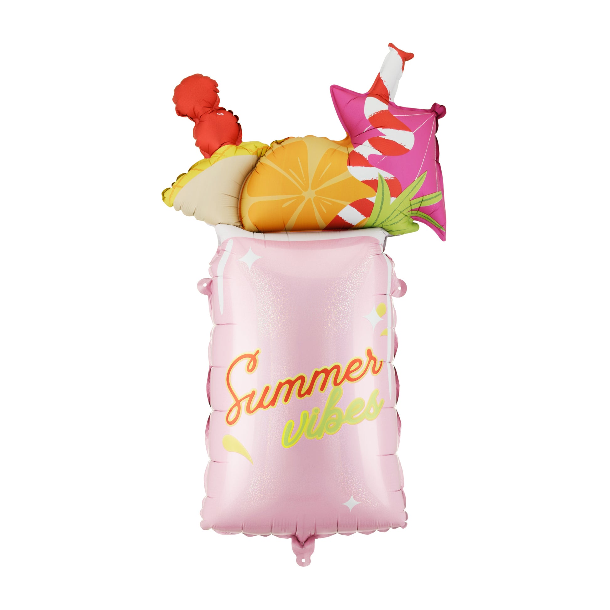 Summer Cocktail Drink Foil Balloon