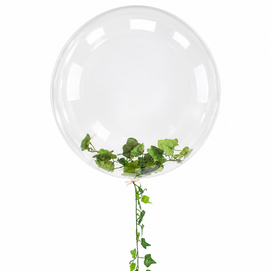 Clear Bubble Balloons | Foliage Filled Bubble Balloons UK 