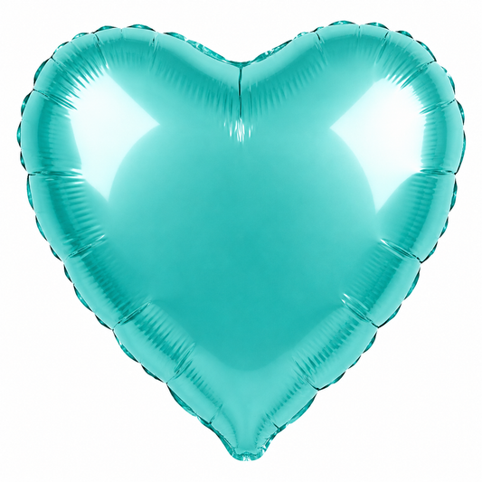 Heart Foil Balloon - Tiffany 18"