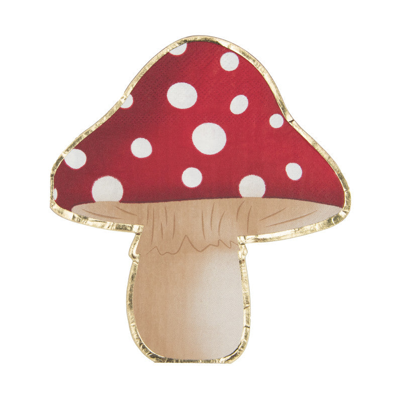 Cute Mushroom Shaped Party Tableware - Napkins