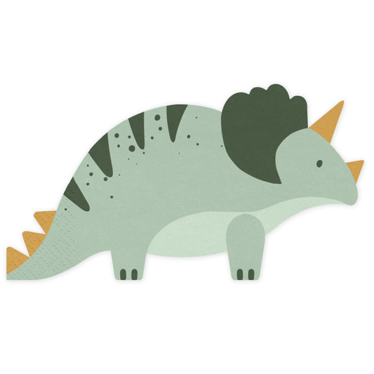 Triceratops Dinosaur Party Napkins UK