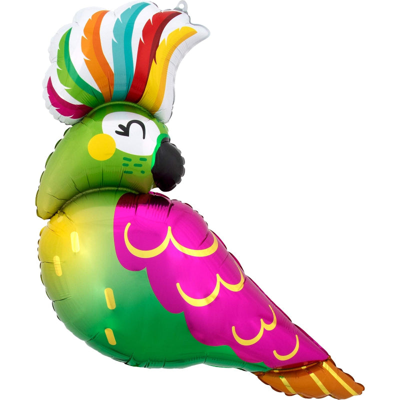 Giant Parrot Foil Balloon