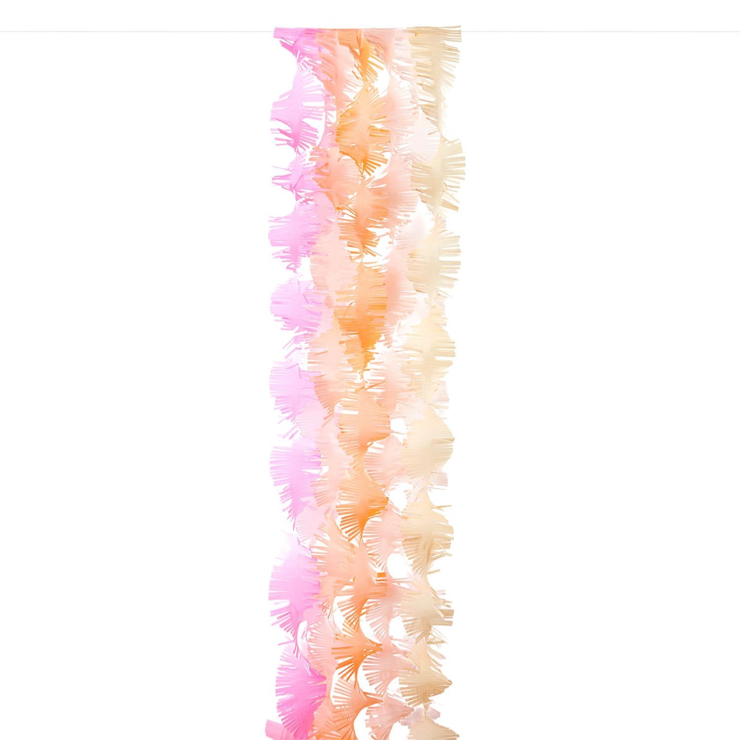 Blossom Twisty paper streamers can create beautiful ceiling decorations or a perfect party backdrop