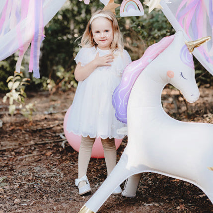 Beautiful Unicorn Foil Balloon | Standing Balloon