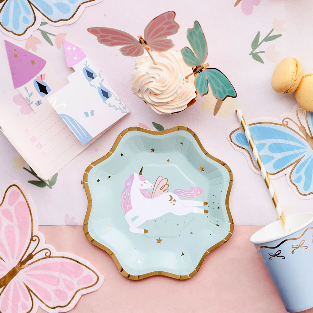 Unicorn Party Supplies, Tableware and Decorations