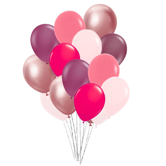 Valentines Balloon Bunch | Valentines Latex Balloons Mix