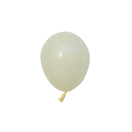 Vanilla Ivory Tiny 5" Balloons Qualatex UK