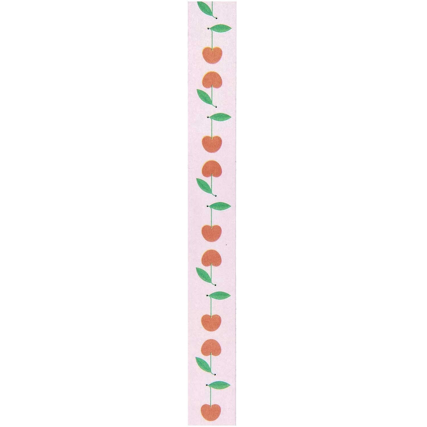 10m Washi Tape with Cute Cherries printed on it