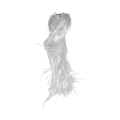 White Tree Lametta | White Tinsel for Christmas Tree