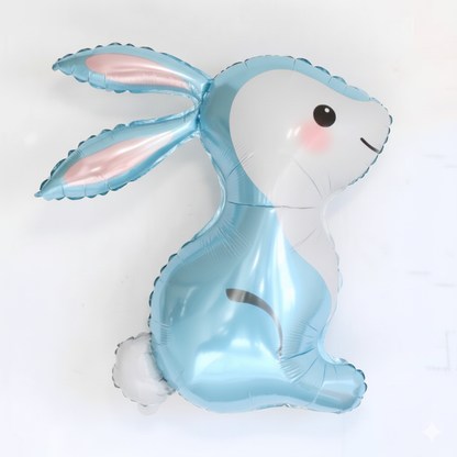 Woodland Bunny Balloon - Blue