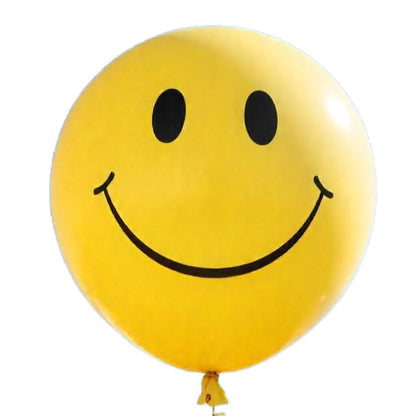 Yellow Smiley Face Balloons UK Giant