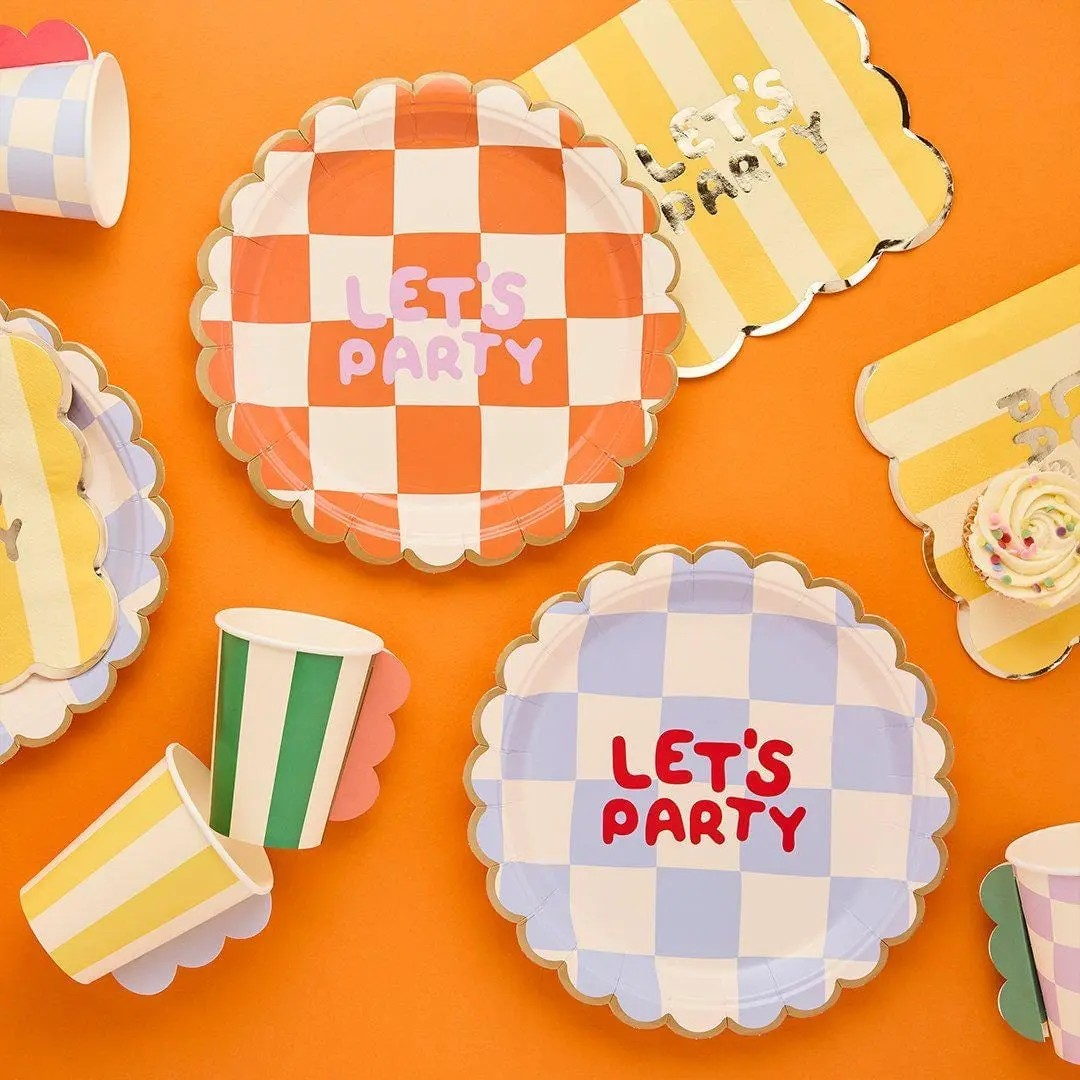 Whimsical Let's Party Paper Napkins (16 Pack)