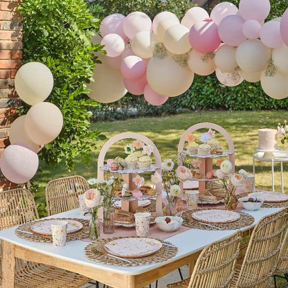 Floral Garden Party Set Up by Ginger Ray