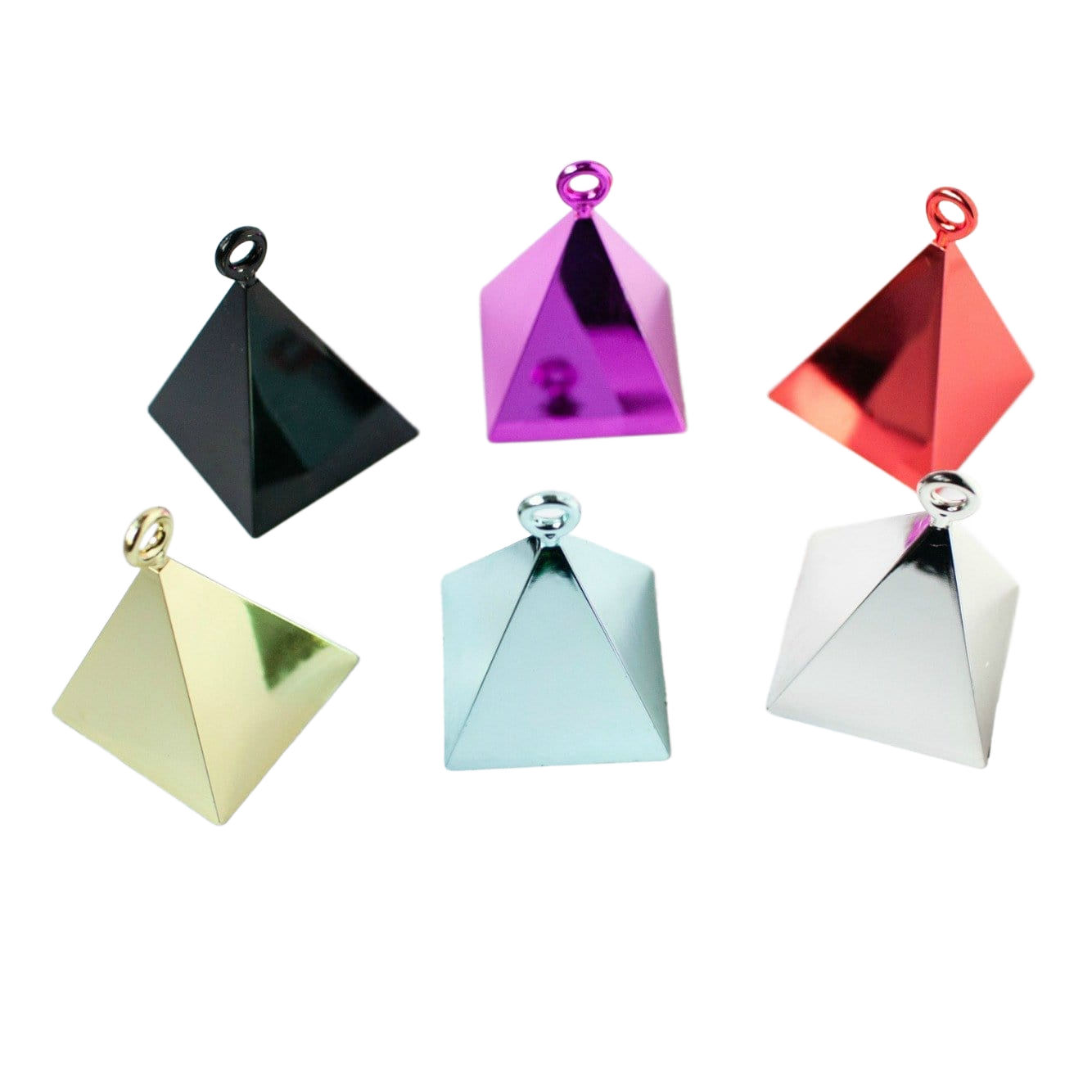 Balloon Weights | Pyramid Balloon Weights | Balloon Accessories Online Qualatex