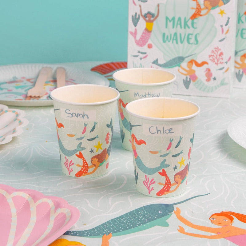 Mermaid Party Cups | Talking Tables UK