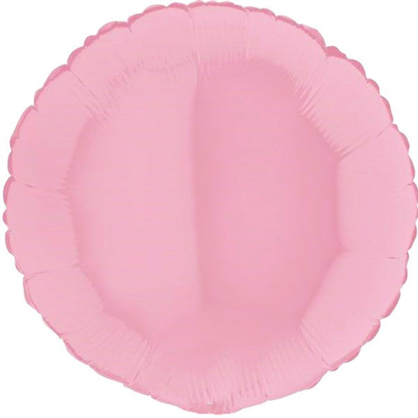 Matte Pink Foil Helium Balloon