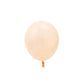 Pearl Peach Tiny 5" Balloons Qualatex UK