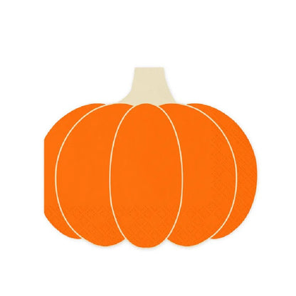 Pumpkin Paper Napkins | Halloween Party Napkins (Pack of 20)