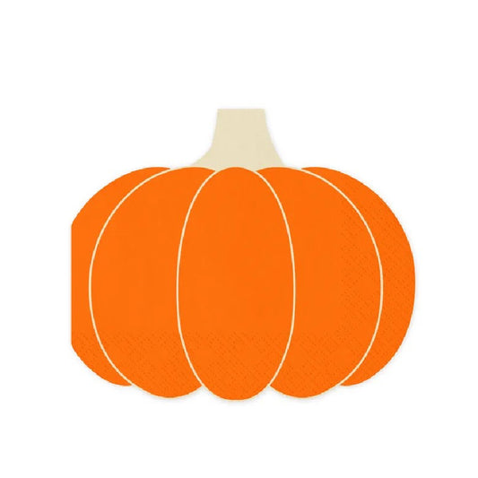 Pumpkin Paper Napkins | Halloween Party Napkins (Pack of 20)