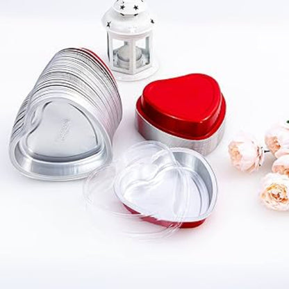 Heart Shaped Cup cake cases