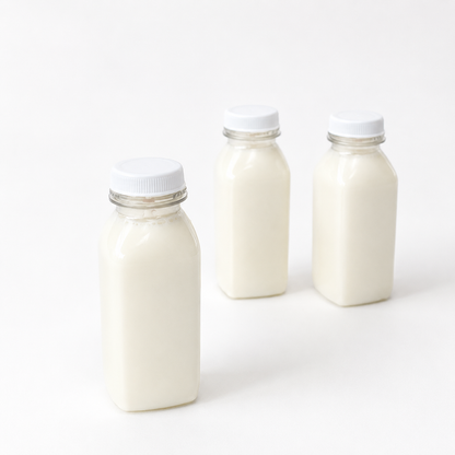 square plastic bottles for party drinks