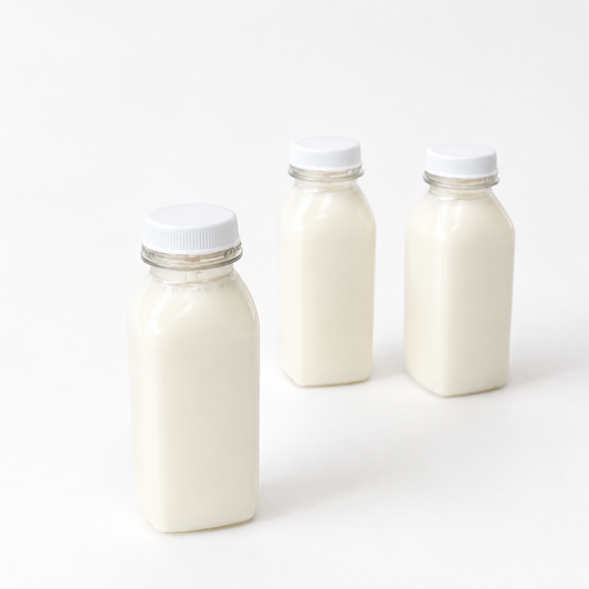 square plastic bottles for party drinks