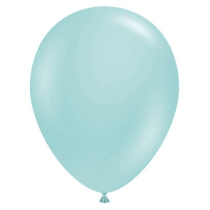 Sea Glass Blue Balloons | Plain Latex Balloons | Online Balloonery TUFTEX