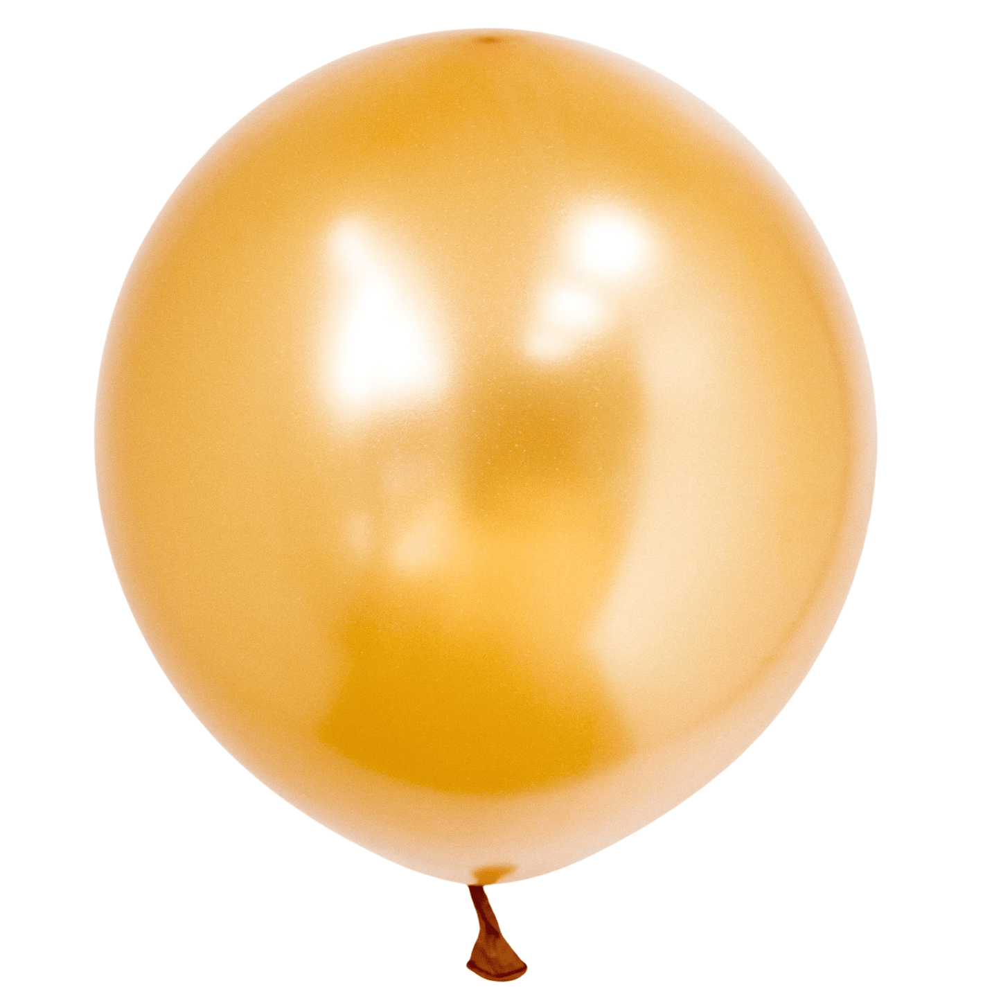 17" Gold Round Latex Balloon | Round Balloons UK TUFTEX