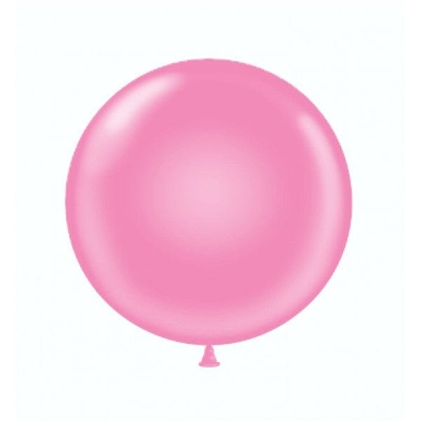 17" Pink Round Latex Balloon | Round Balloons UK BSA