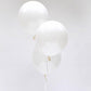 White Round Wedding Balloons | 17" White Wedding Balloons UK BSA