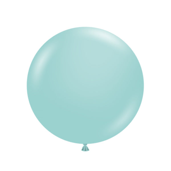 17" Seaglass Round Latex Balloon | Tuftex Balloons UK TUFTEX