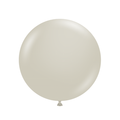 17" Stone Round Latex Balloon | Tuftex Balloons UK TUFTEX