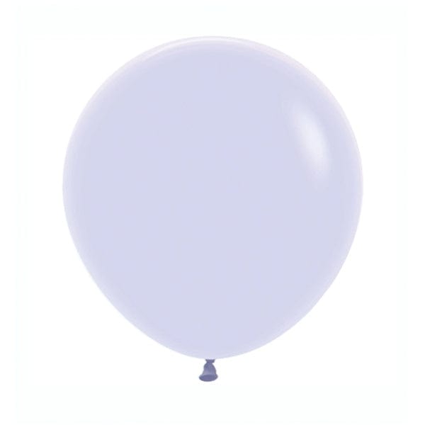 18" Lilac Round Latex Balloon | I8 Inch Round Balloons Sempertex UK sempertex