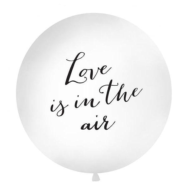 3ft White Balloons | Wedding Balloons | Love is in the Air  Party Deco