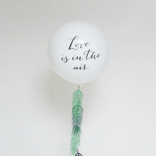 3ft White Balloons | Wedding Balloons | Love is in the Air  Party Deco