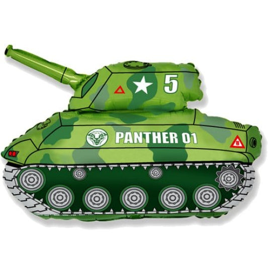 Army Tank Balloon | Army Camouflage Party Supplies UK Flexmetal
