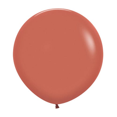 Terracotta 24inch Balloons | Gold Round Balloons | Sempertex Balloons sempertex