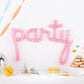 Pink Party Word Balloon | Big Party Script Balloon | Online Balloons Northstar