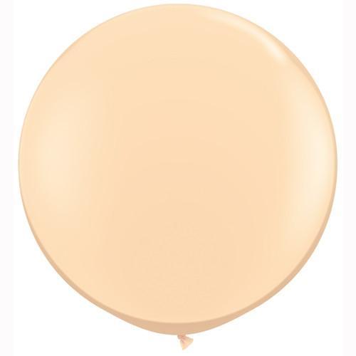 Blush Giant Round Balloon | 3ft Jumbo Balloons | 36" Wedding Balloons Qualatex